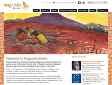 Tablet Screenshot of magabala.com